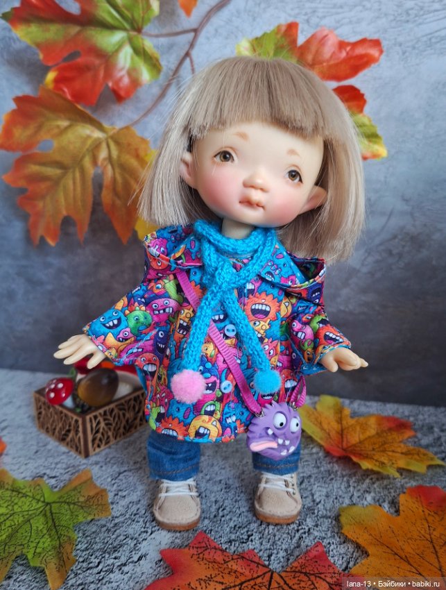 Остановка осень — Одежда и обувь для кукол своими руками: фото (фото 6)