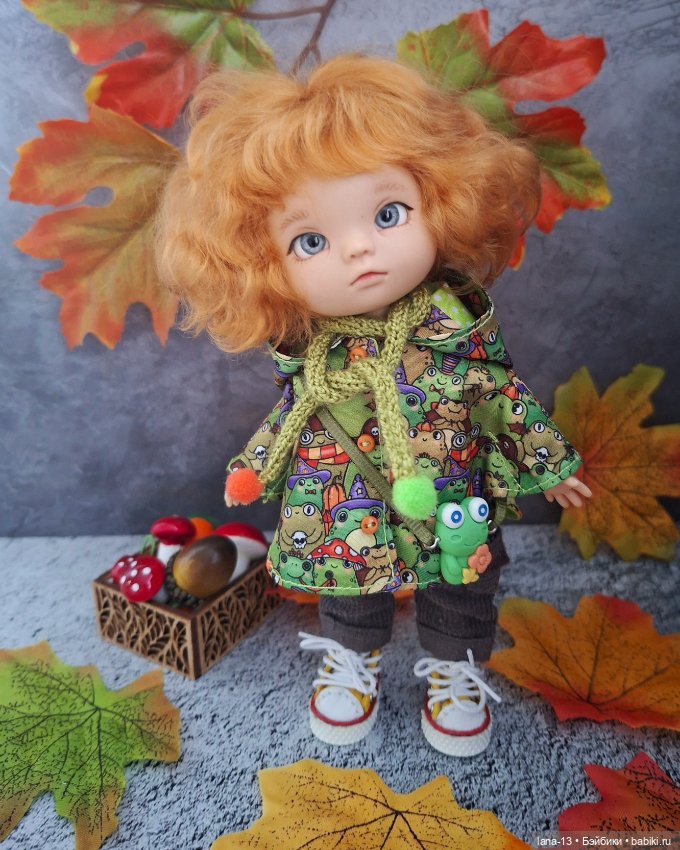 Остановка осень — Одежда и обувь для кукол своими руками: фото (фото 3)