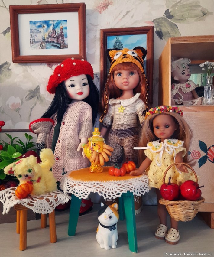 🍂🍁Осенние паолочки🍁🍂 — Куклы Paola Reina (Паола Рейна): новинки