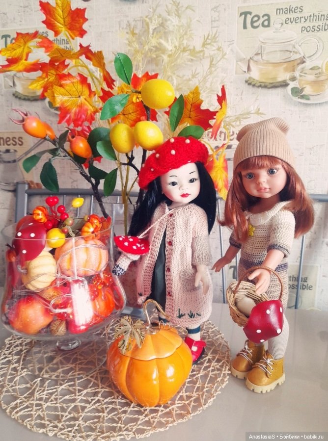 🍂🍁Осенние паолочки🍁🍂 — Куклы Paola Reina (Паола Рейна): новинки