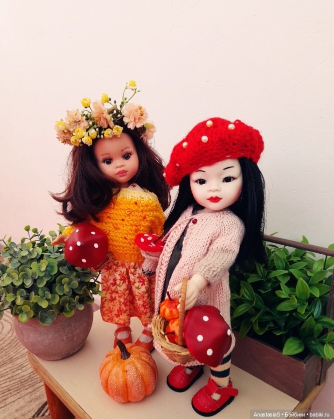 🍂🍁Осенние паолочки🍁🍂 — Куклы Paola Reina (Паола Рейна): новинки