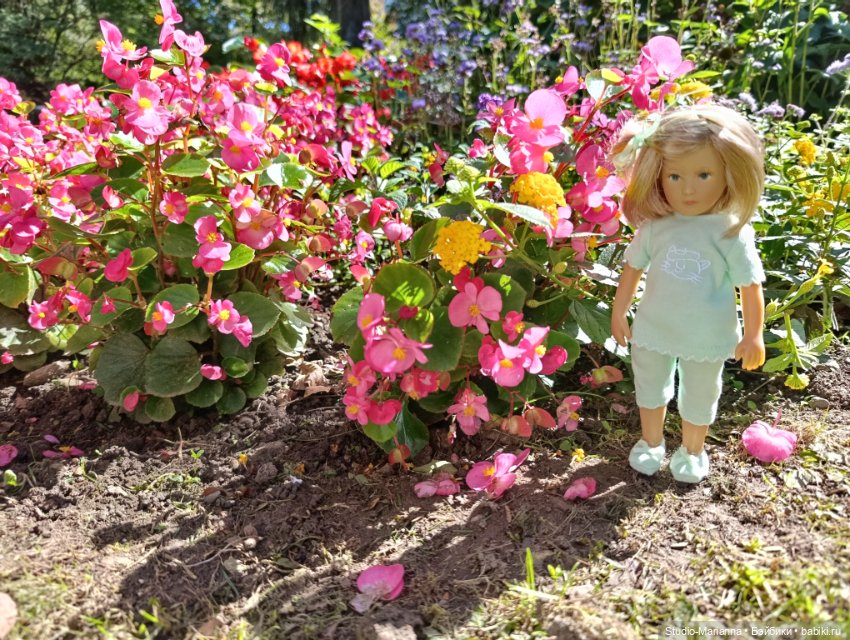 Малышка kidz n cats и цветы осени