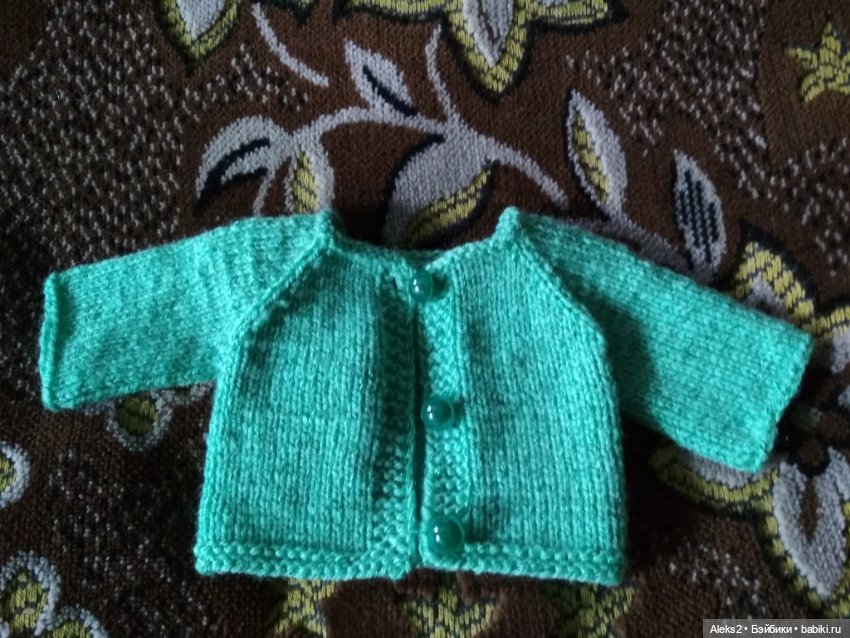 Вязанная одежда для куклы Топтыжки ГДР Spielzeug Rauenstein (фото 2)