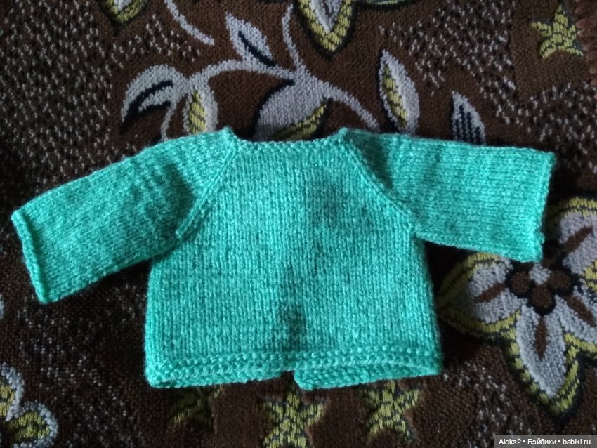 Вязанная одежда для куклы Топтыжки ГДР Spielzeug Rauenstein