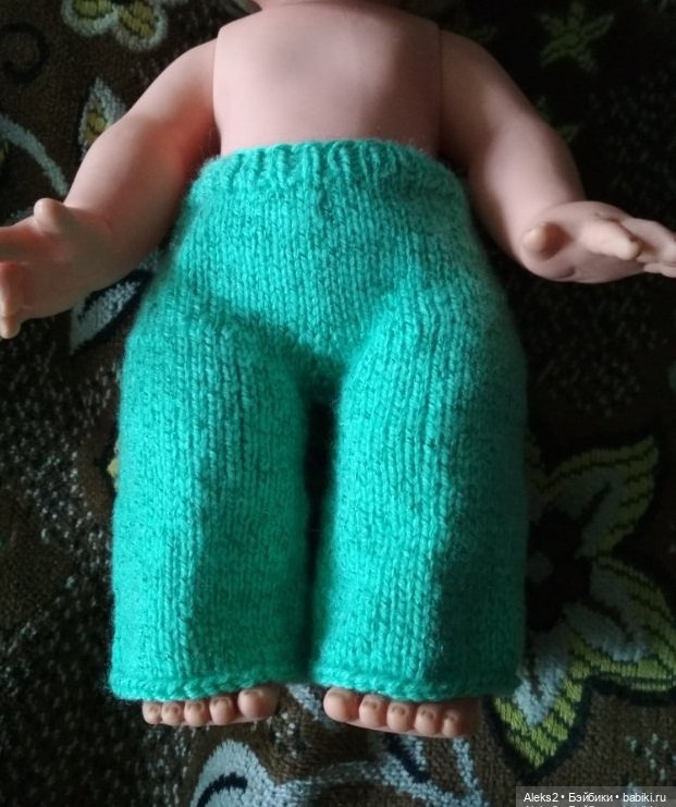 Вязанная одежда для куклы Топтыжки ГДР Spielzeug Rauenstein (фото 3)