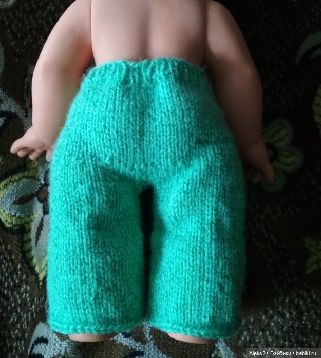 Вязанная одежда для куклы Топтыжки ГДР Spielzeug Rauenstein (фото 4)