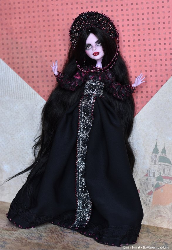 Кузины-вампирши — ООАК Monster High и Ever After High: репейнт (фото 6)