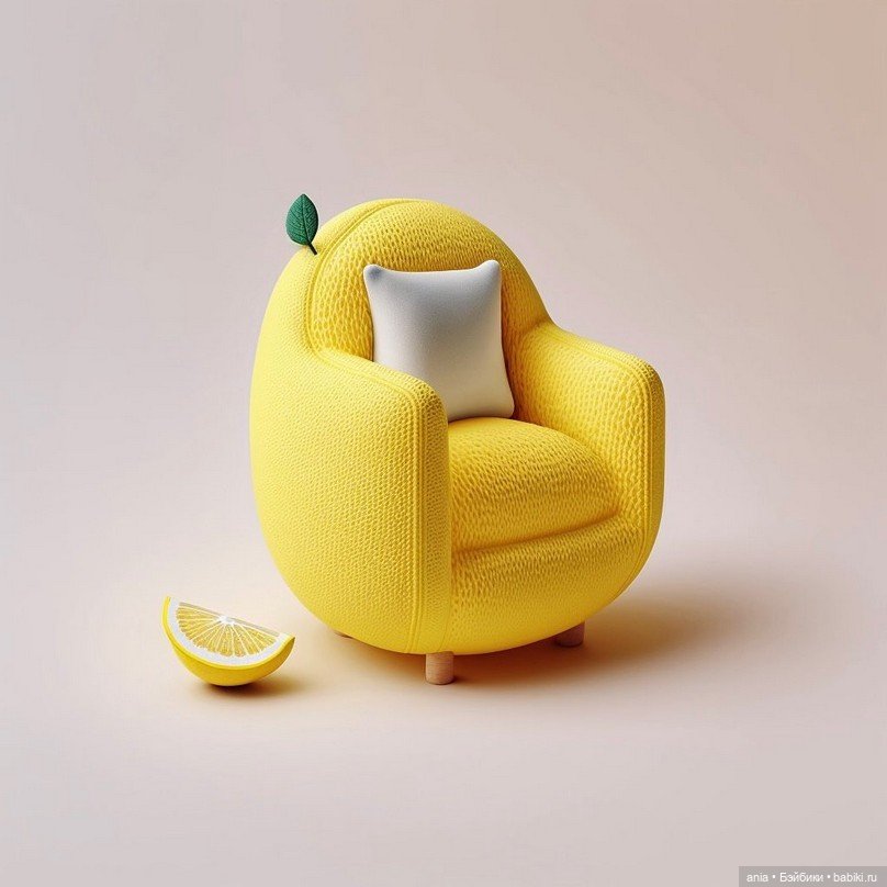 Кресла от ИИ, автор работы Bonny Carrera