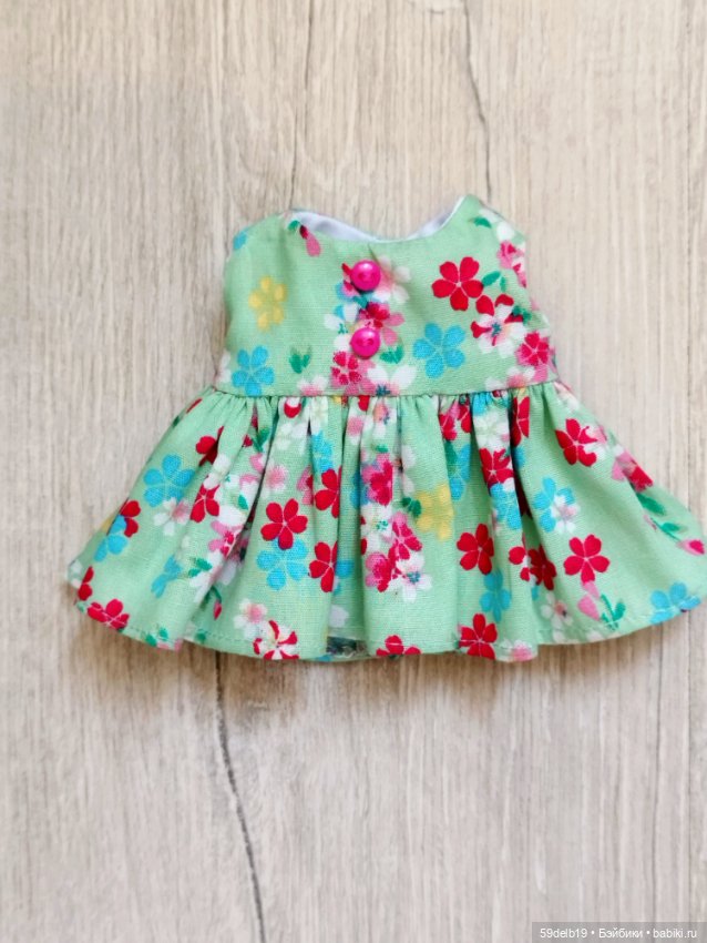 Три платья-сарафанчика для мини Мии 23 см (фото 8)