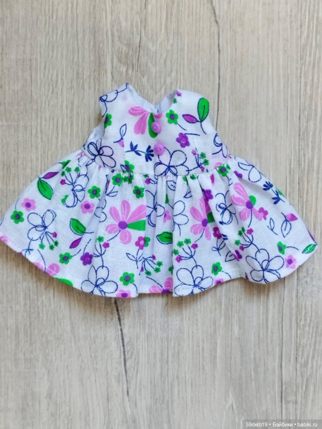 Три платья-сарафанчика для мини Мии 23 см (фото 6)
