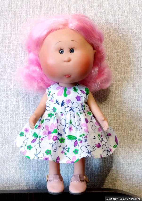 Бесплатная выкройка платья без рукавов для мини Мии (фото 3)