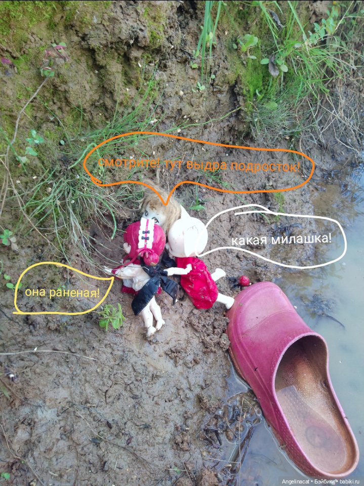 Фотоистория "В сказочной стране" вторая глава "Выдра"