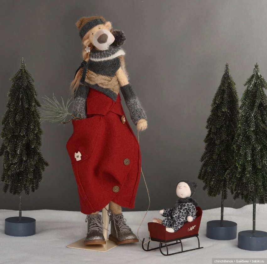 А мамочка нашлась! Рождественский уникальный сет от Zwergnase