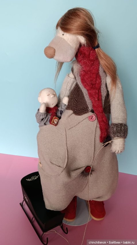 А мамочка нашлась! Рождественский уникальный сет от Zwergnase (фото 9)