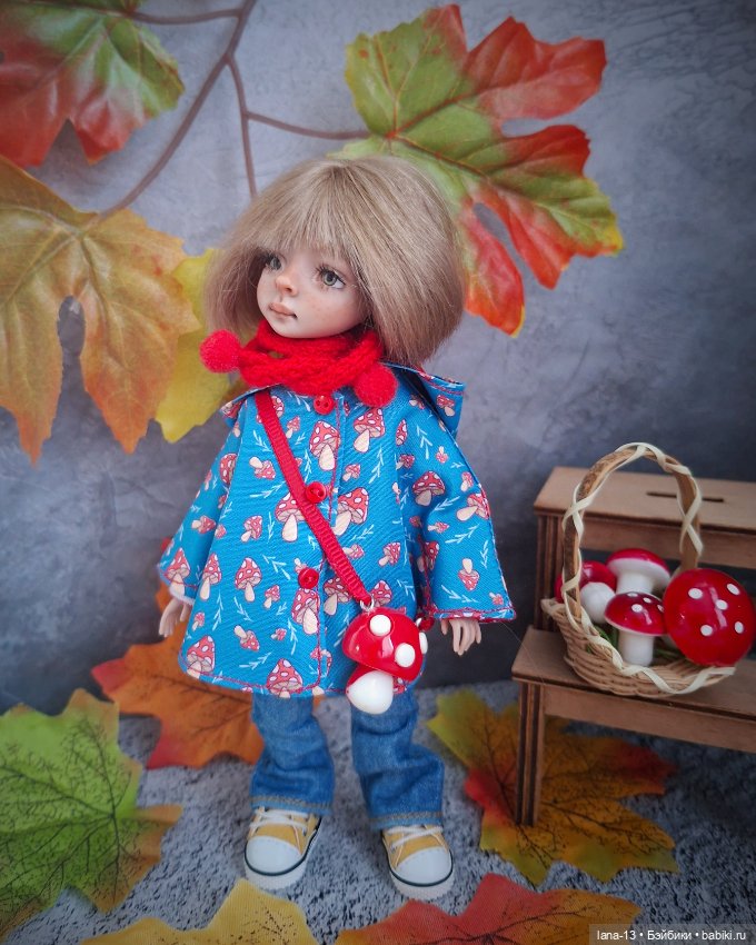 Остановка осень — Одежда и обувь для кукол своими руками: фото (фото 3)