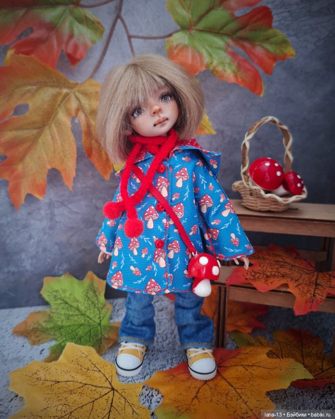 Остановка осень — Одежда и обувь для кукол своими руками: фото (фото 4)
