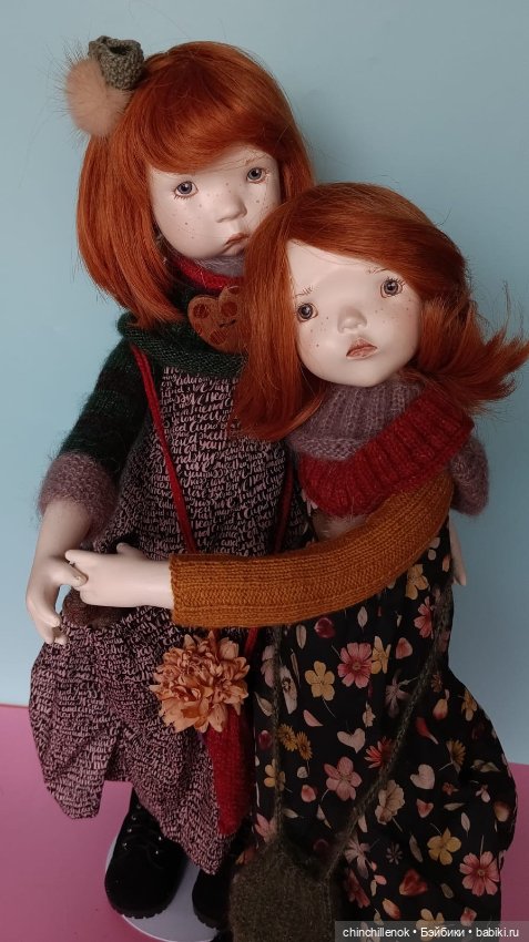 🍂 Мои девочки-осень🍁уникальные куклы папье-маше от Zwergnase (фото 7)