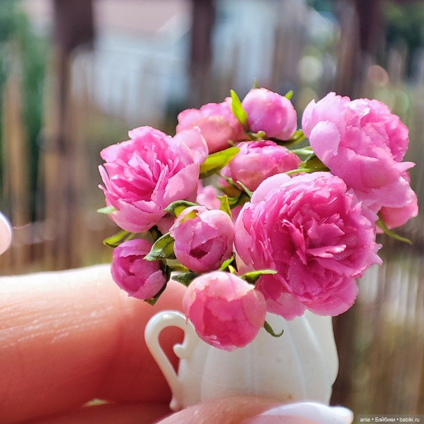 Миниатюра из пластики, автор Гося Суходольска (фото 4)