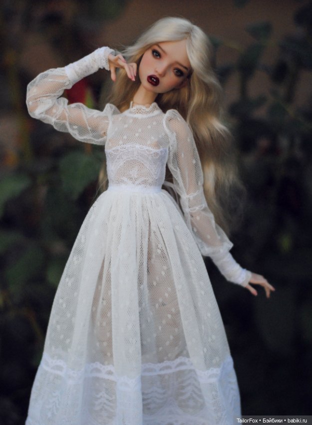 Новое платье для кукол сестер Поповых (фото 5)