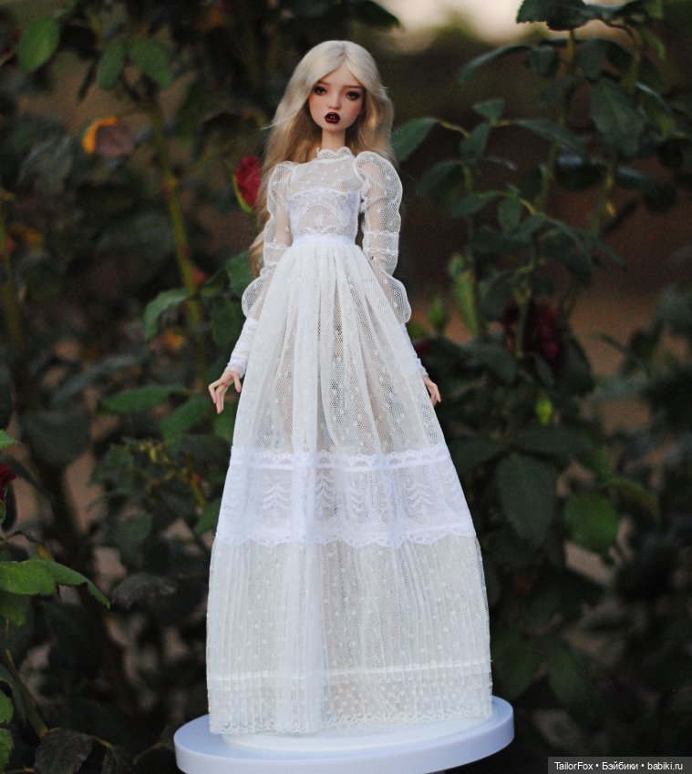 Новое платье для кукол сестер Поповых (фото 8)