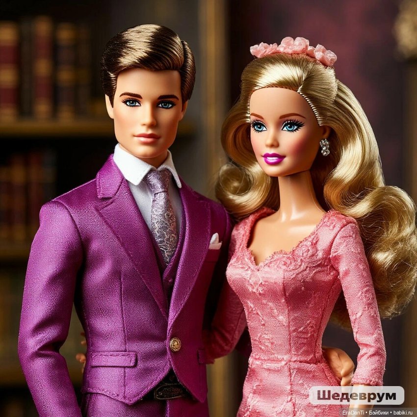 Нейробарби 👱🏻‍♀️👱‍♂️Кен и Барби