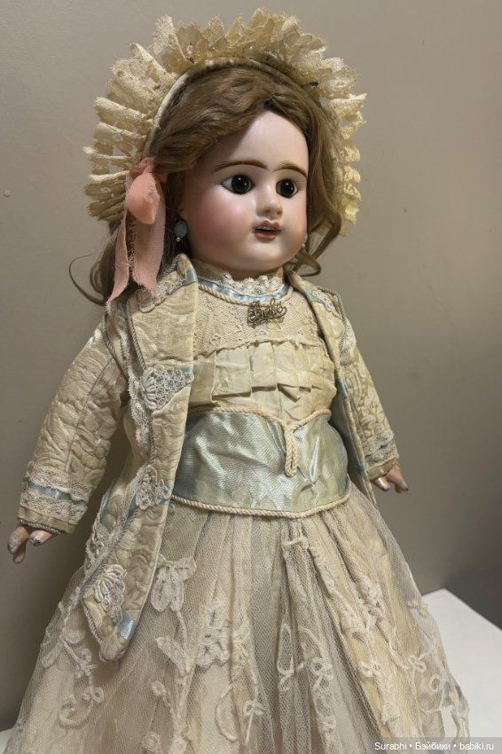 Звездочка Denamur — Антикварные куклы Jumeau (Жюмо): Tete Jumeau (фото 7)