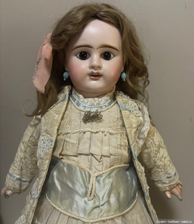 Звездочка Denamur — Антикварные куклы Jumeau (Жюмо): Tete Jumeau (фото 4)