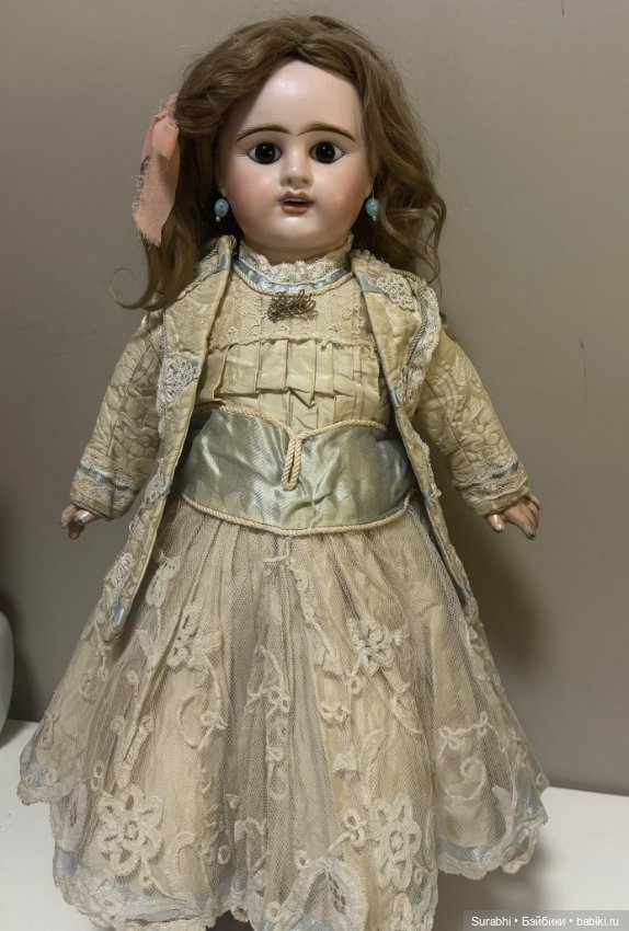 Звездочка Denamur — Антикварные куклы Jumeau (Жюмо): Tete Jumeau (фото 3)