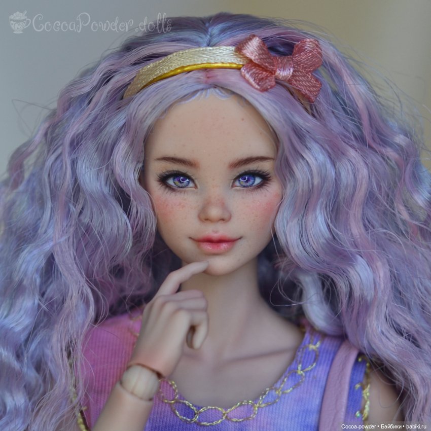 "Сладкая" девочка — ООАК и кастом Барби (Barbie): репейнт (фото 6)
