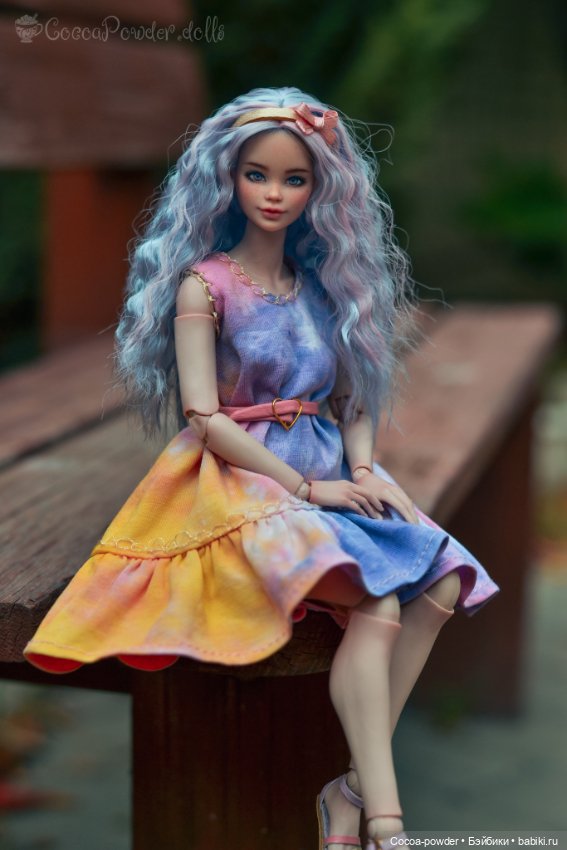 "Сладкая" девочка — ООАК и кастом Барби (Barbie): репейнт