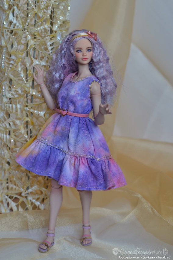 "Сладкая" девочка — ООАК и кастом Барби (Barbie): репейнт (фото 4)