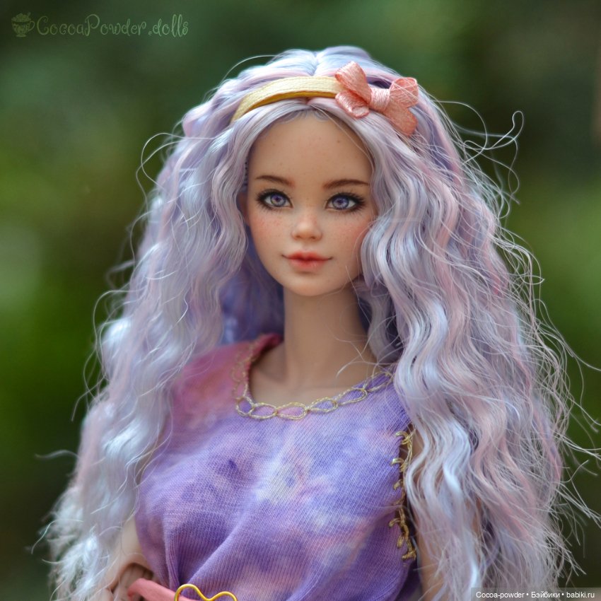 "Сладкая" девочка — ООАК и кастом Барби (Barbie): репейнт (фото 7)
