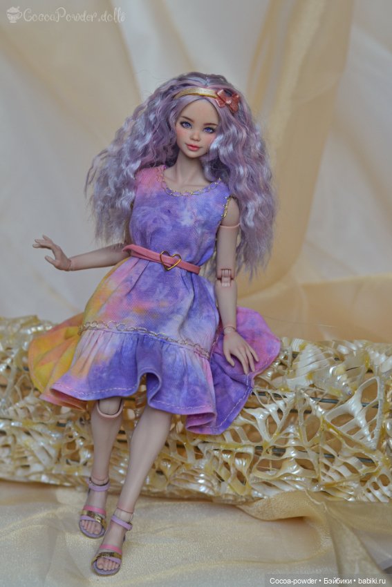 "Сладкая" девочка — ООАК и кастом Барби (Barbie): репейнт (фото 10)
