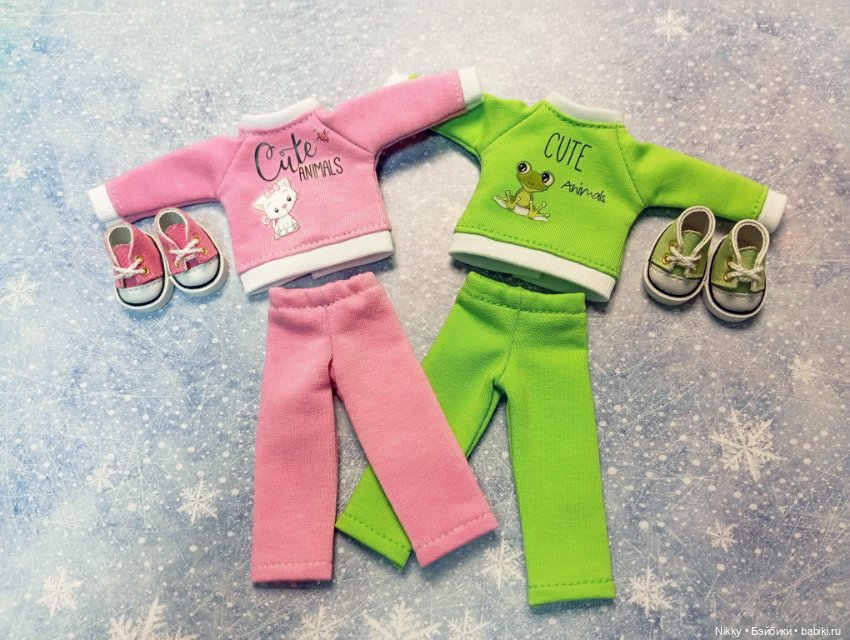 Одежда и обувь для кукол Паола Рейна мини (фото 7)