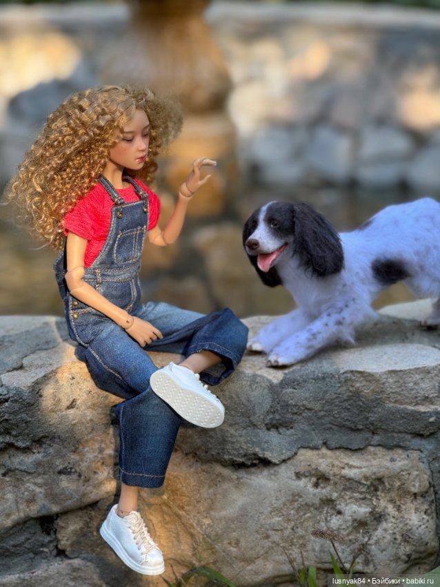 Прогулка в парке — Куклы Dart dolls (Анна Шиткина): российские BJD (БЖД)