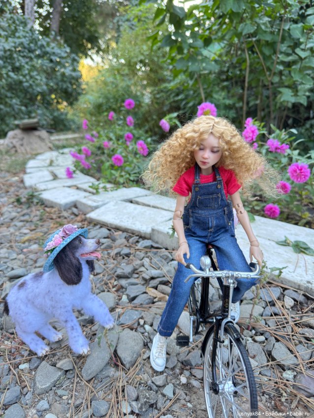 Прогулка в парке — Куклы Dart dolls (Анна Шиткина): российские BJD (БЖД)