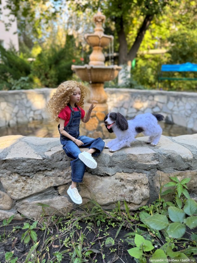 Прогулка в парке — Куклы Dart dolls (Анна Шиткина): российские BJD (БЖД)