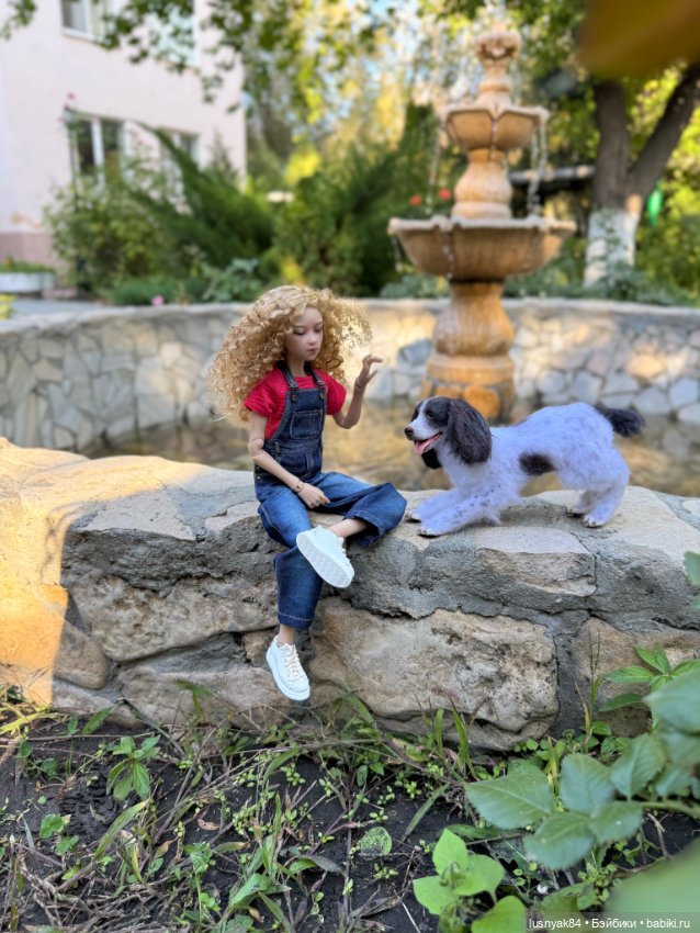 Прогулка в парке — Куклы Dart dolls (Анна Шиткина): российские BJD (БЖД)