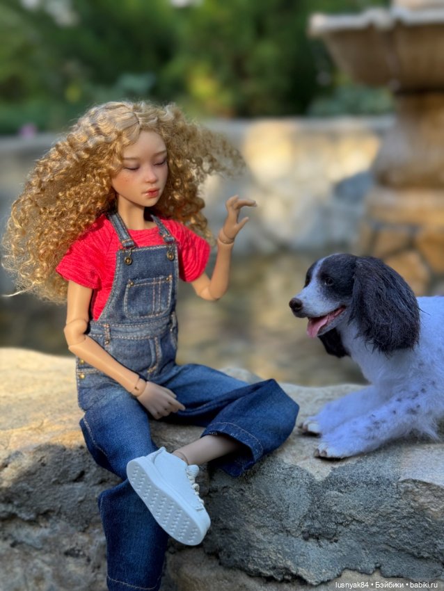 Прогулка в парке — Куклы Dart dolls (Анна Шиткина): российские BJD (БЖД)