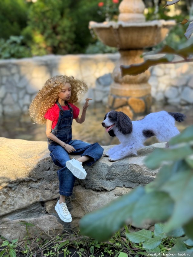 Прогулка в парке — Куклы Dart dolls (Анна Шиткина): российские BJD (БЖД)