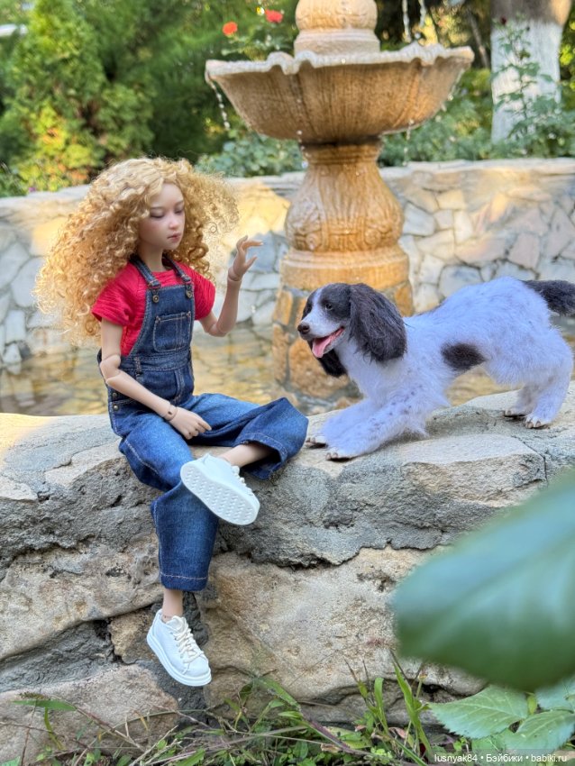 Прогулка в парке — Куклы Dart dolls (Анна Шиткина): российские BJD (БЖД)