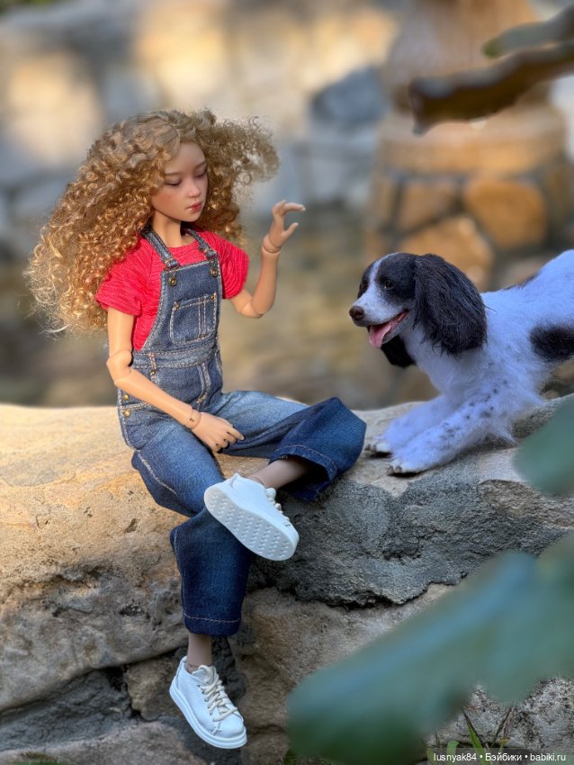 Прогулка в парке — Куклы Dart dolls (Анна Шиткина): российские BJD (БЖД)