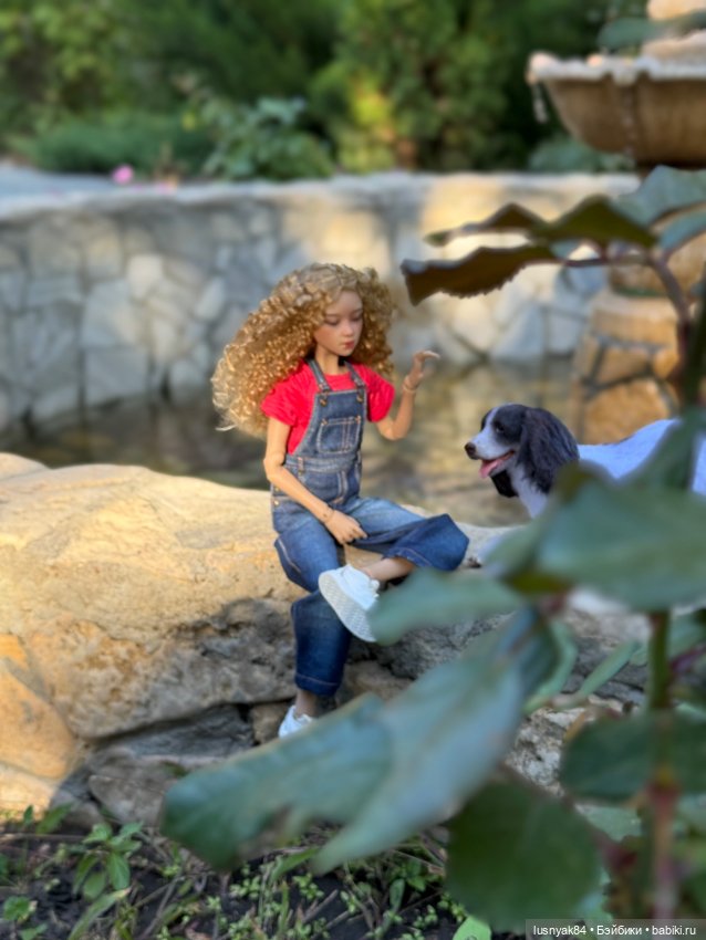 Прогулка в парке — Куклы Dart dolls (Анна Шиткина): российские BJD (БЖД)