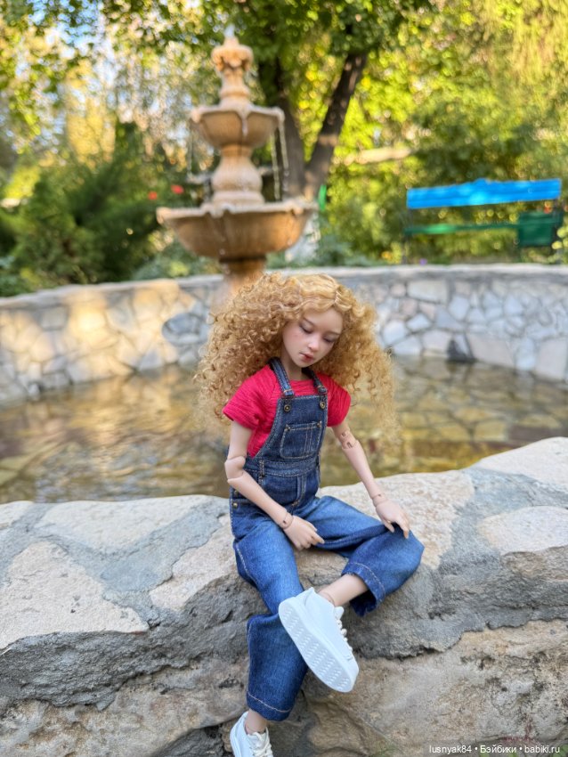 Прогулка в парке — Куклы Dart dolls (Анна Шиткина): российские BJD (БЖД)