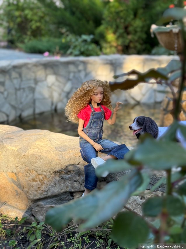 Прогулка в парке — Куклы Dart dolls (Анна Шиткина): российские BJD (БЖД)