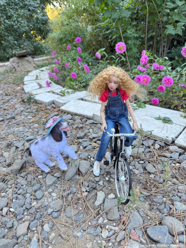 Прогулка в парке — Куклы Dart dolls (Анна Шиткина): российские BJD (БЖД)