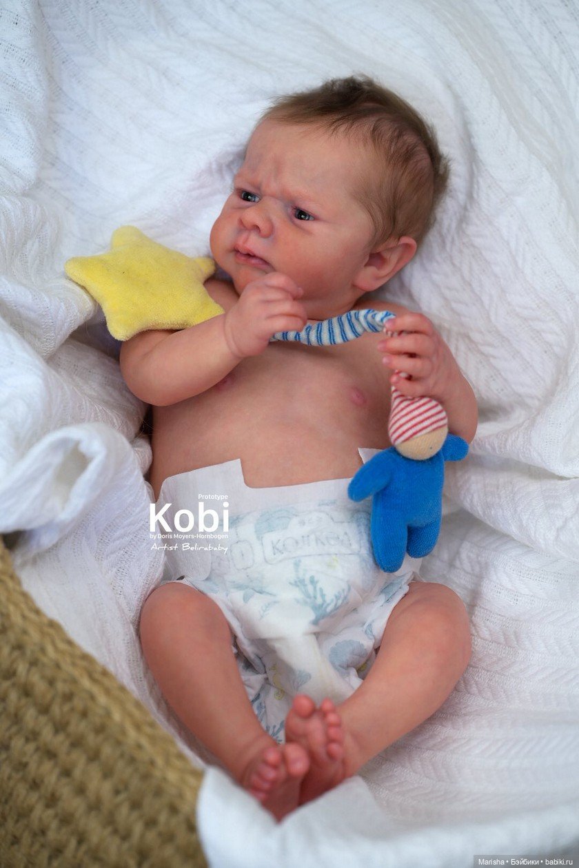 Kobi от скульптора Doris Moyers Hornbogen, автор прототипа Belirababy Reborn (фото 4)