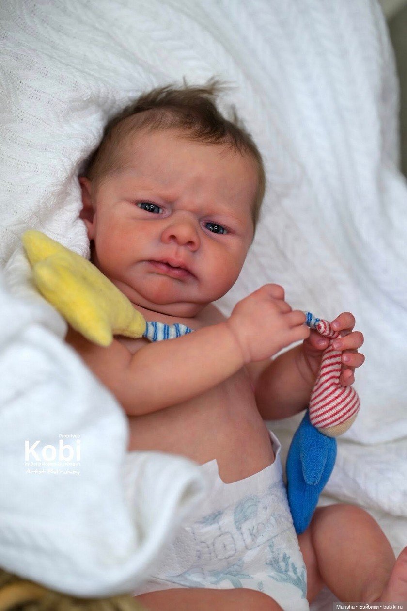 Kobi от скульптора Doris Moyers Hornbogen, автор прототипа Belirababy Reborn