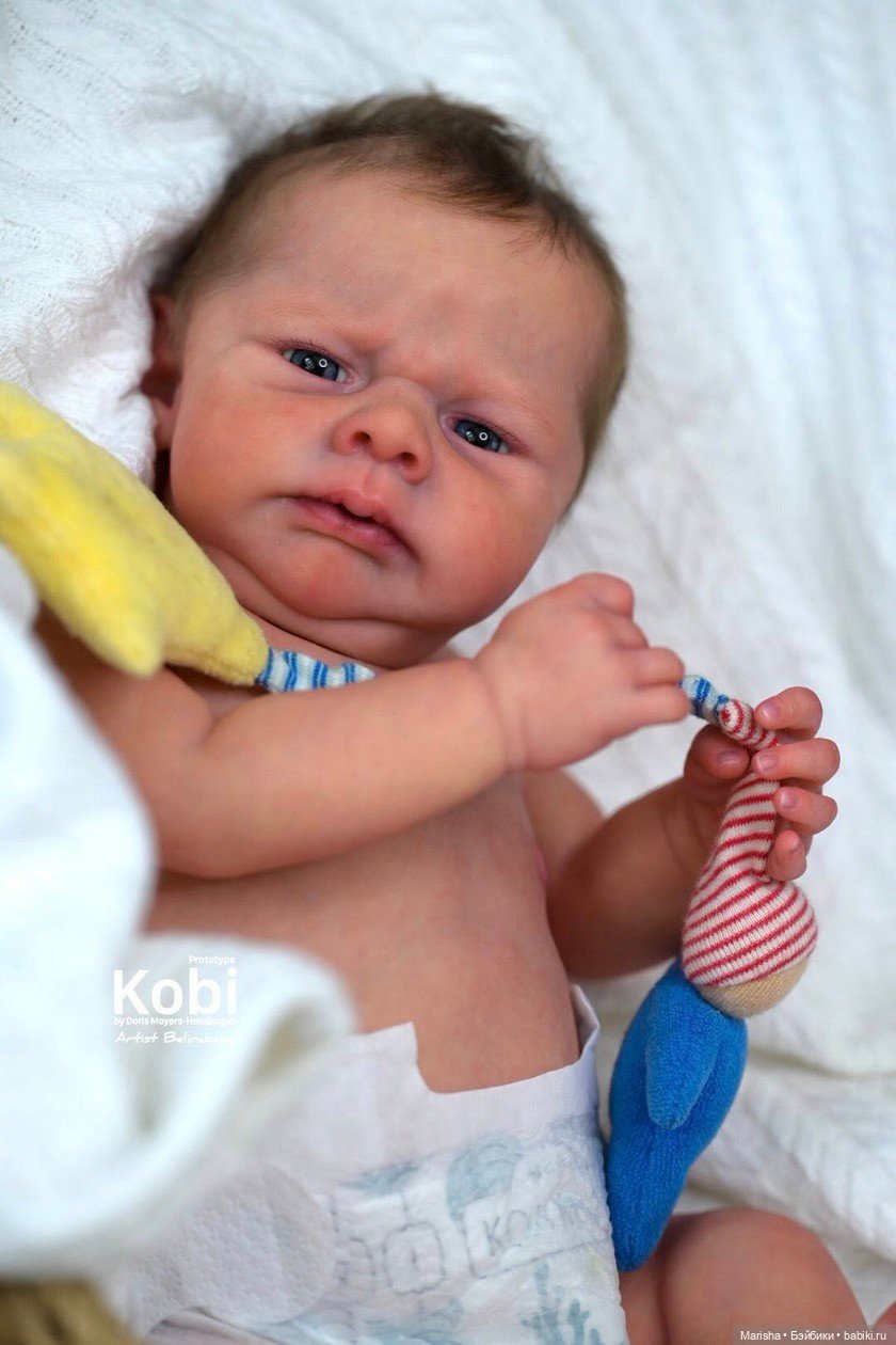 Kobi от скульптора Doris Moyers Hornbogen, автор прототипа Belirababy Reborn (фото 7)