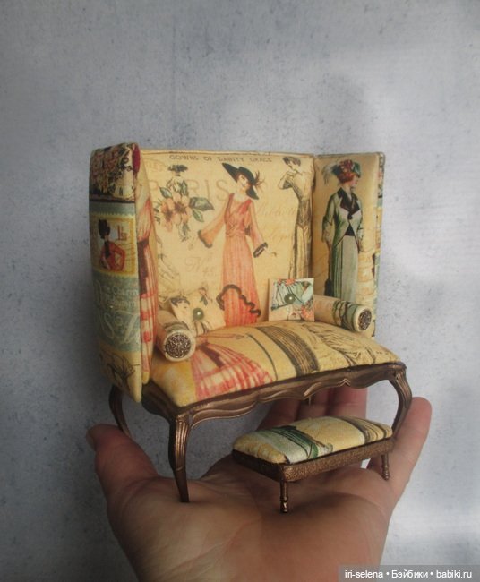 Опять мебель — Мебель для кукол и домиков: фото